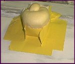filled with pour foam