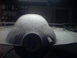 A sheetrock cowling - first cut