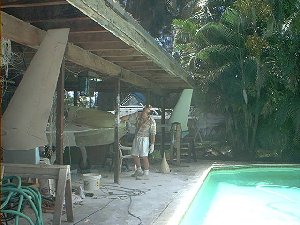 Glassing the cowling