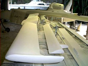 Control surfaces ready for gloss