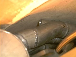 the rearmost injector port is up against the cowl.