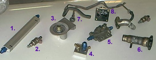parts ready to install