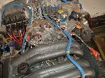 Intake runners. Blue pipe is coolant air bleed